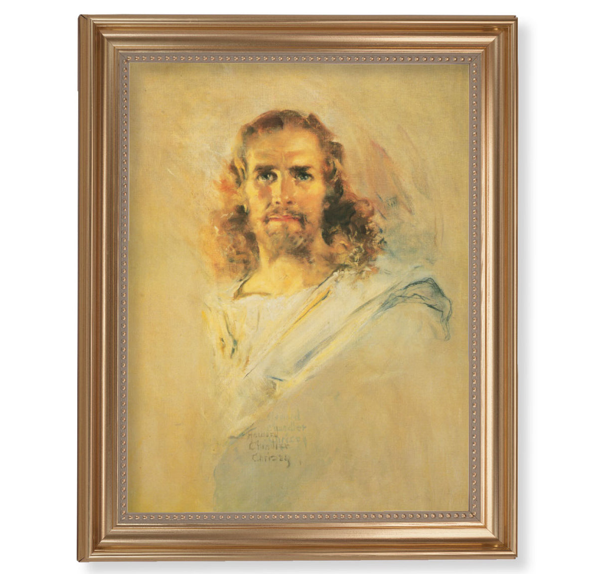 Our Lord Gold Framed Art