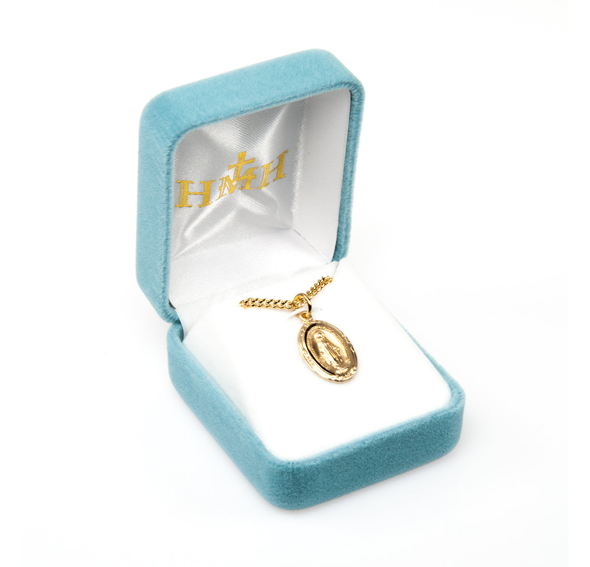 Gold Over Sterling Silver Miraculous Medal