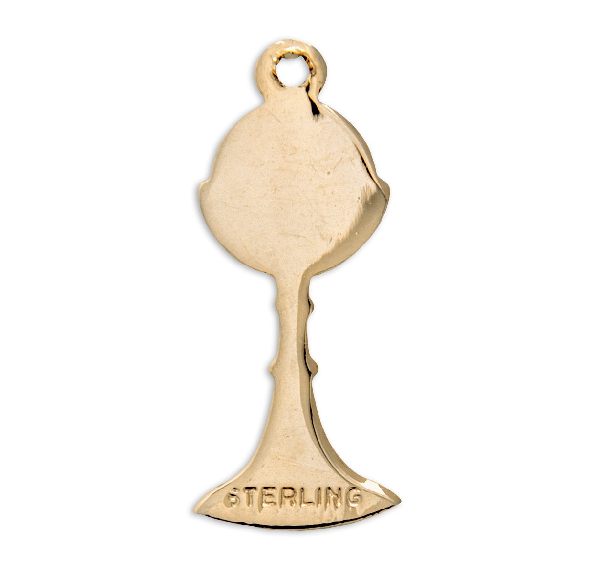 Gold Over Sterling Silver Chalice Pendant