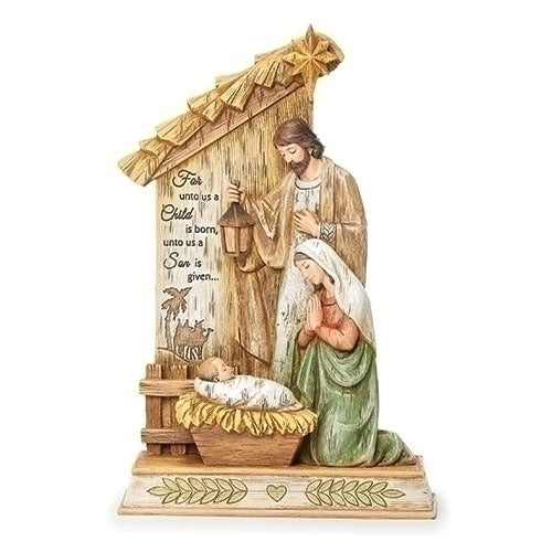 Holy Family Under Star Nativity Scene