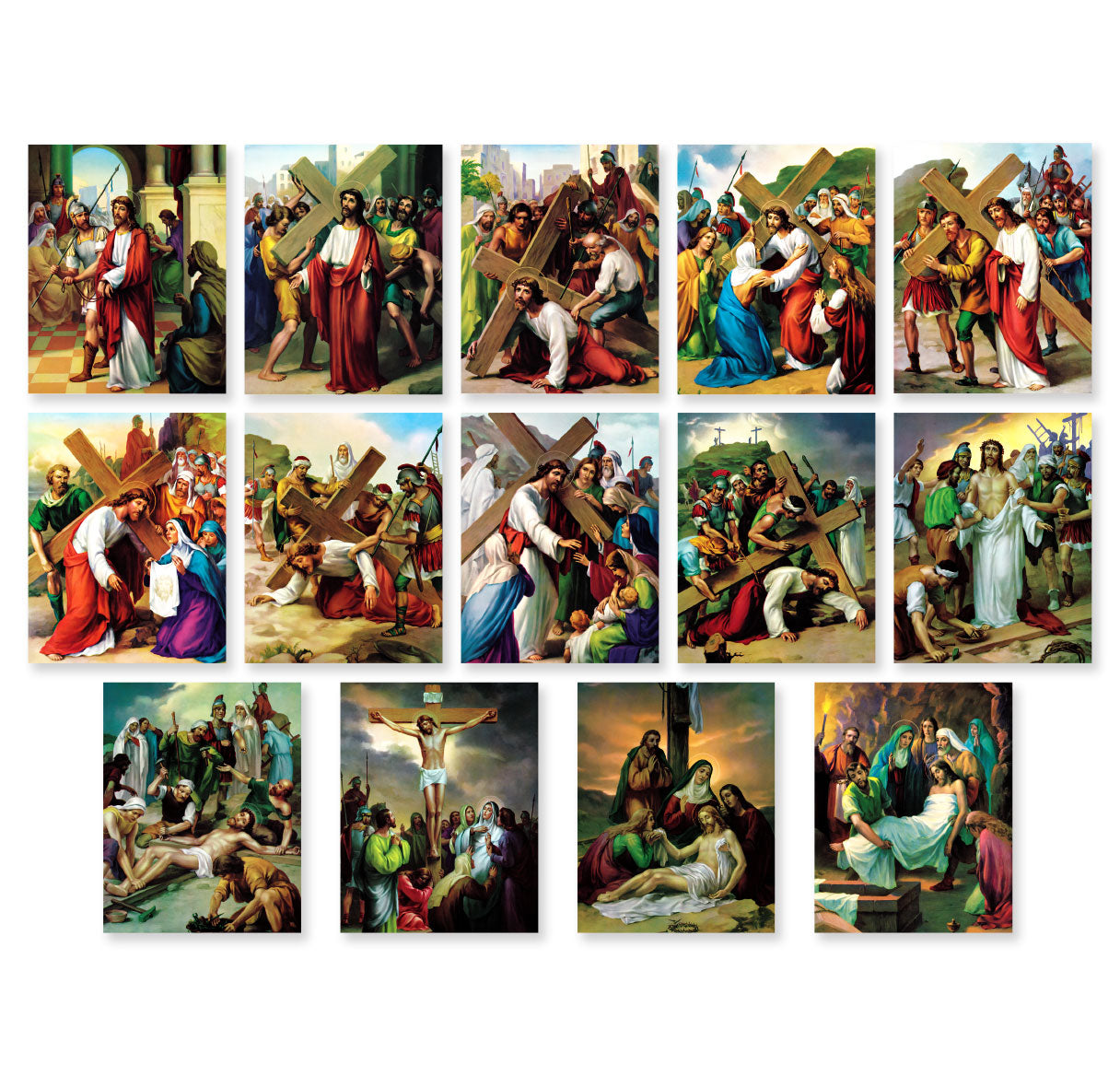 Stations of the Cross Poster Set-3