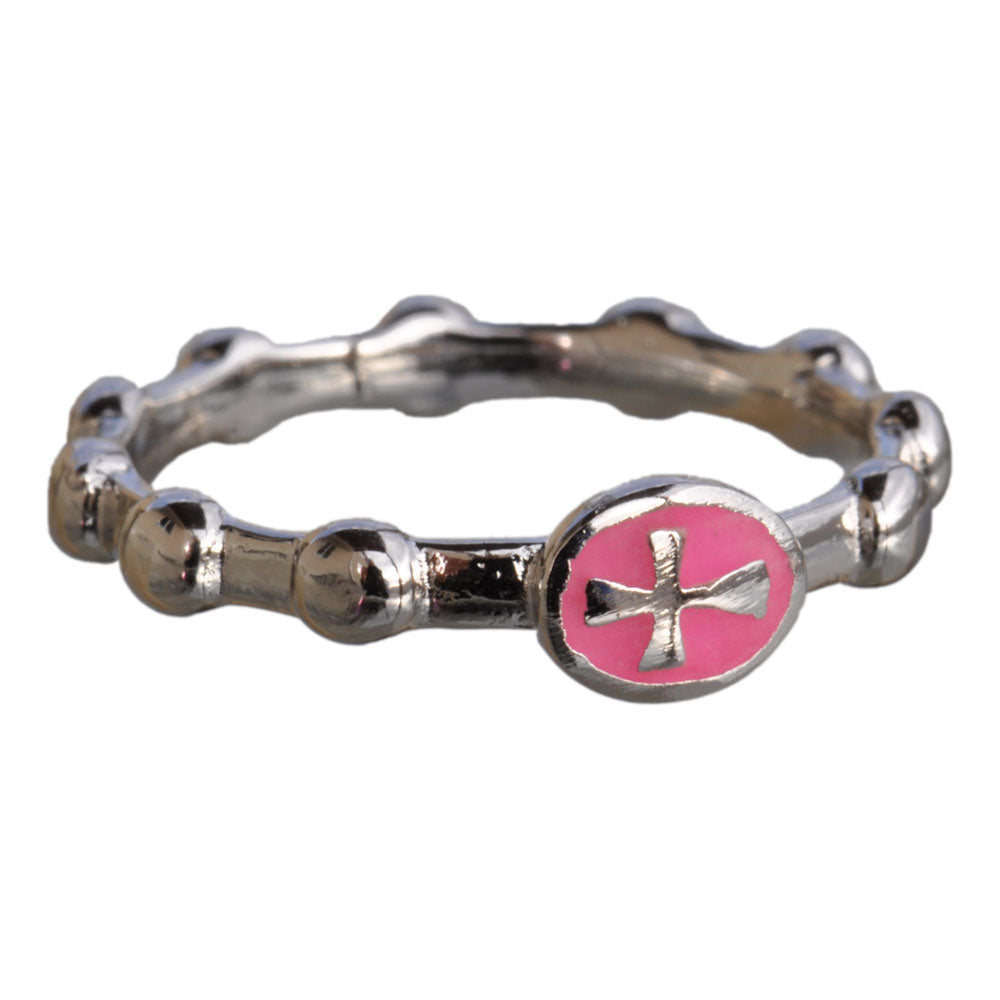 Sterling Silver Women & Children’s Rosary Ring