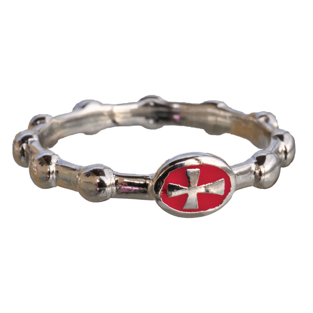 Sterling Silver Women & Children’s Rosary Ring