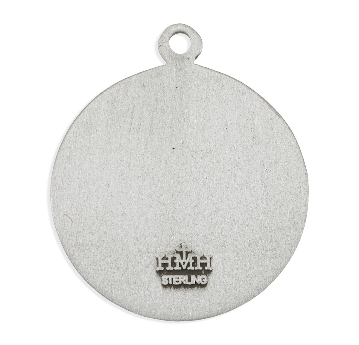 Sterling Silver Profile of Jesus Medal