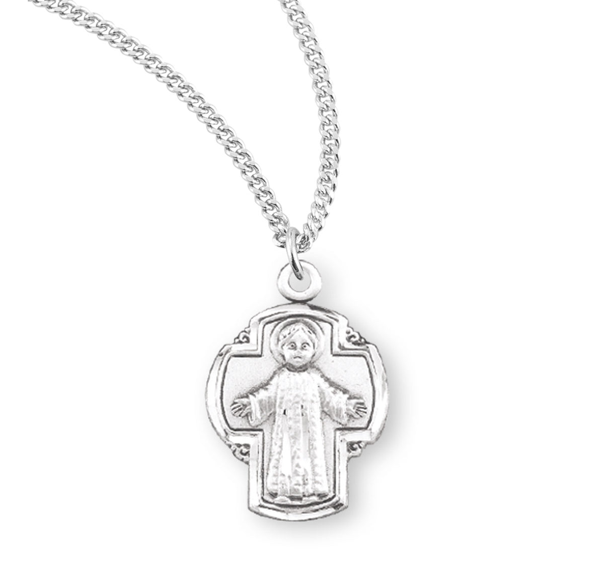 Christ the Child Sterling Silver Cross