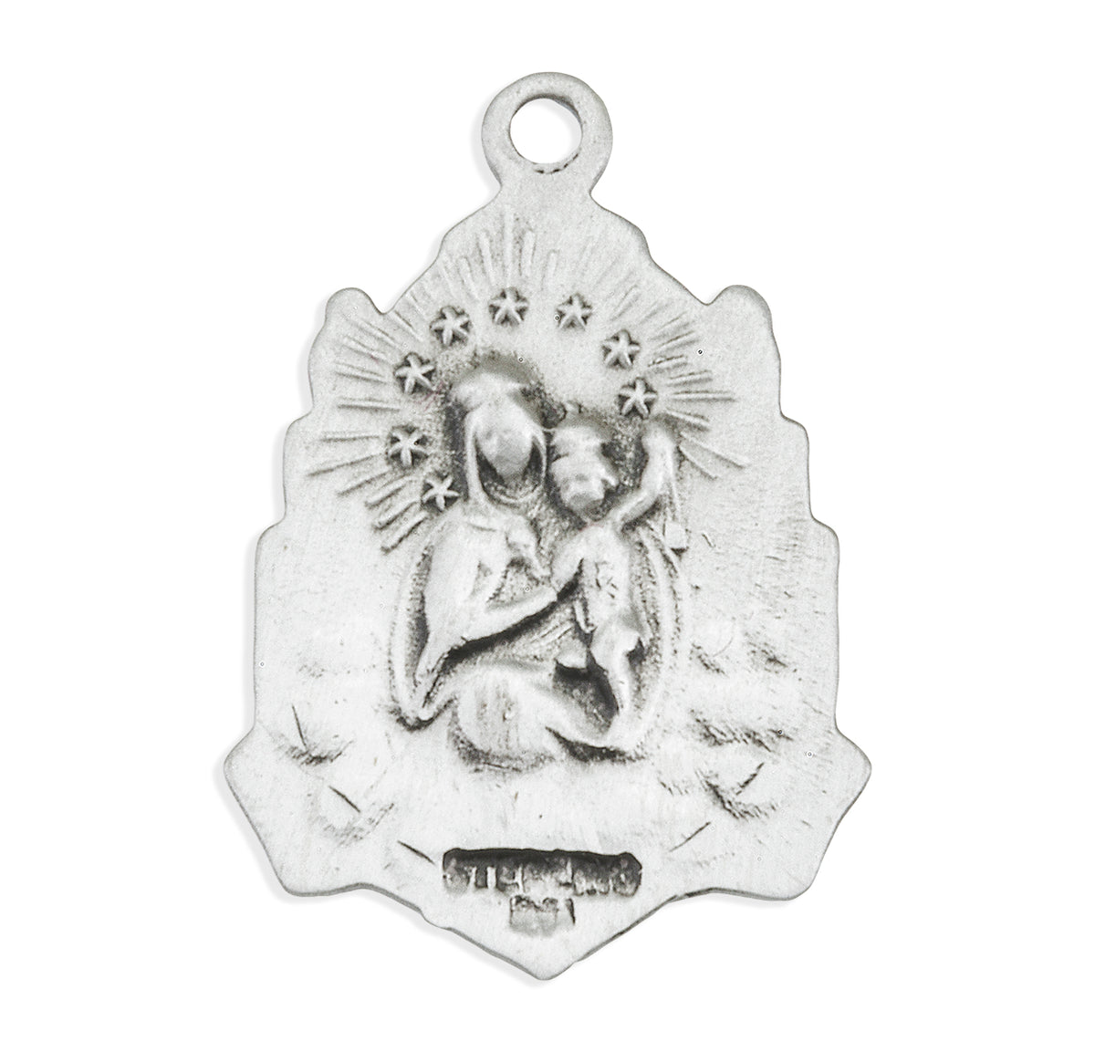 Sterling Silver Scapular Sacred Heart Of Jesus