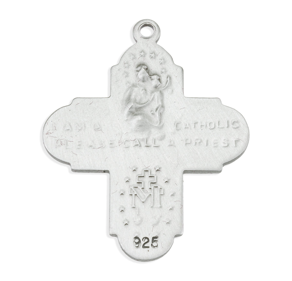 Sterling Silver 4-Way Medal