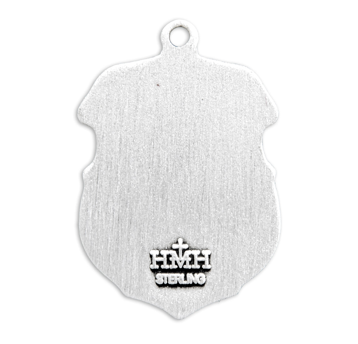 Saint Michael Sterling Silver Badge Medal