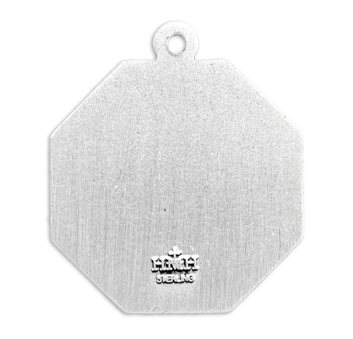Saint Michael Octagon Sterling Silver Medal
