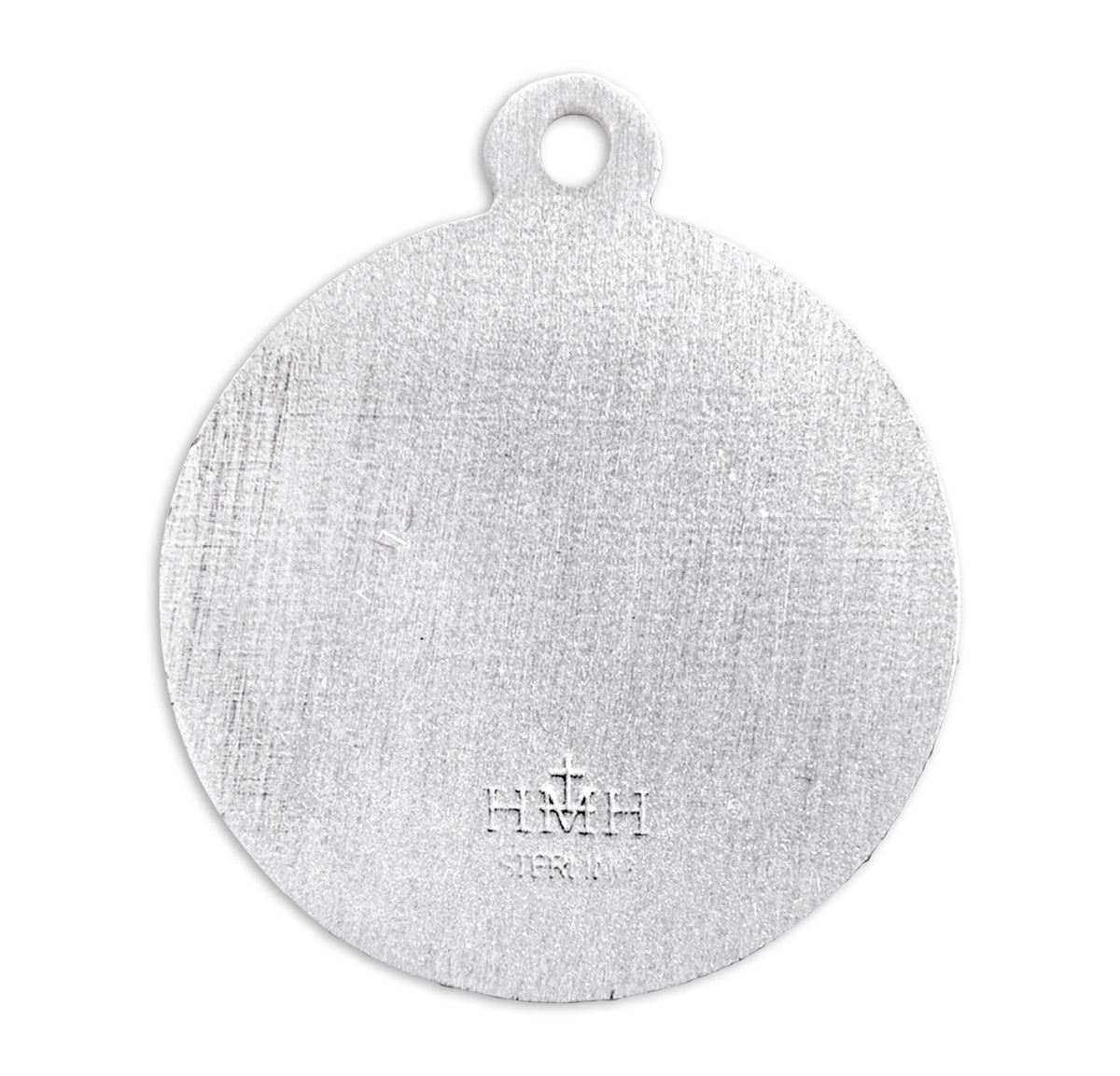 Saint Michael Round Sterling Silver Medal