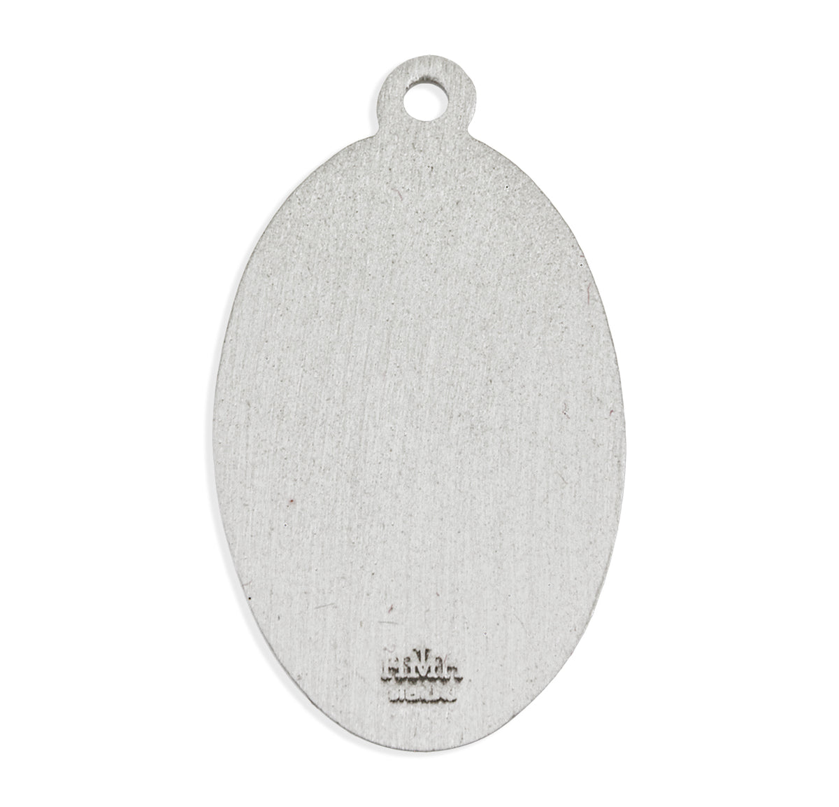 Saint Michael Oval Sterling Silver Medal