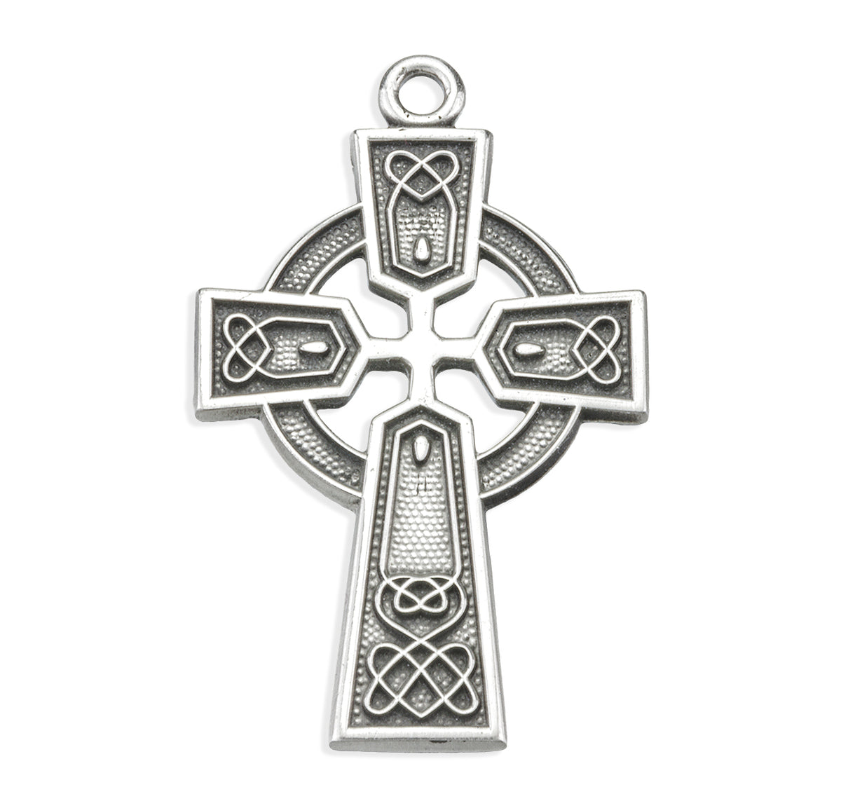 Sterling Silver Irish Celtic cross Pendant