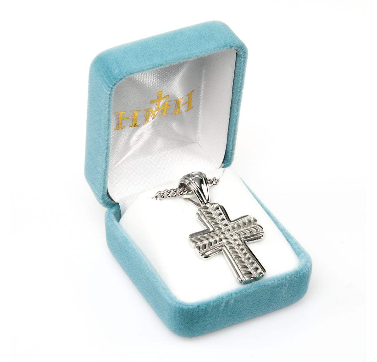 Sterling Silver "Pardon" Crucifix