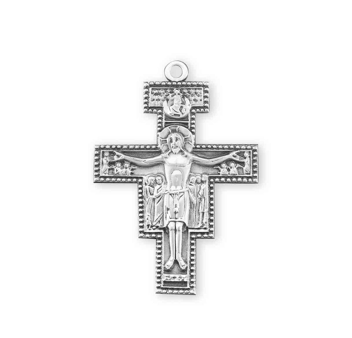 San Damiano Crucifix Sterling Silver