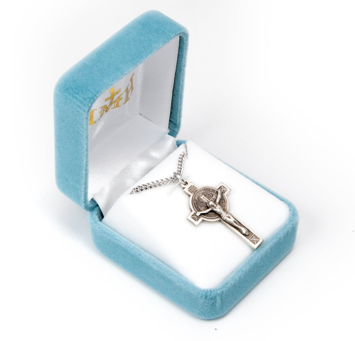 Gothic Style Sterling Silver Crucifix