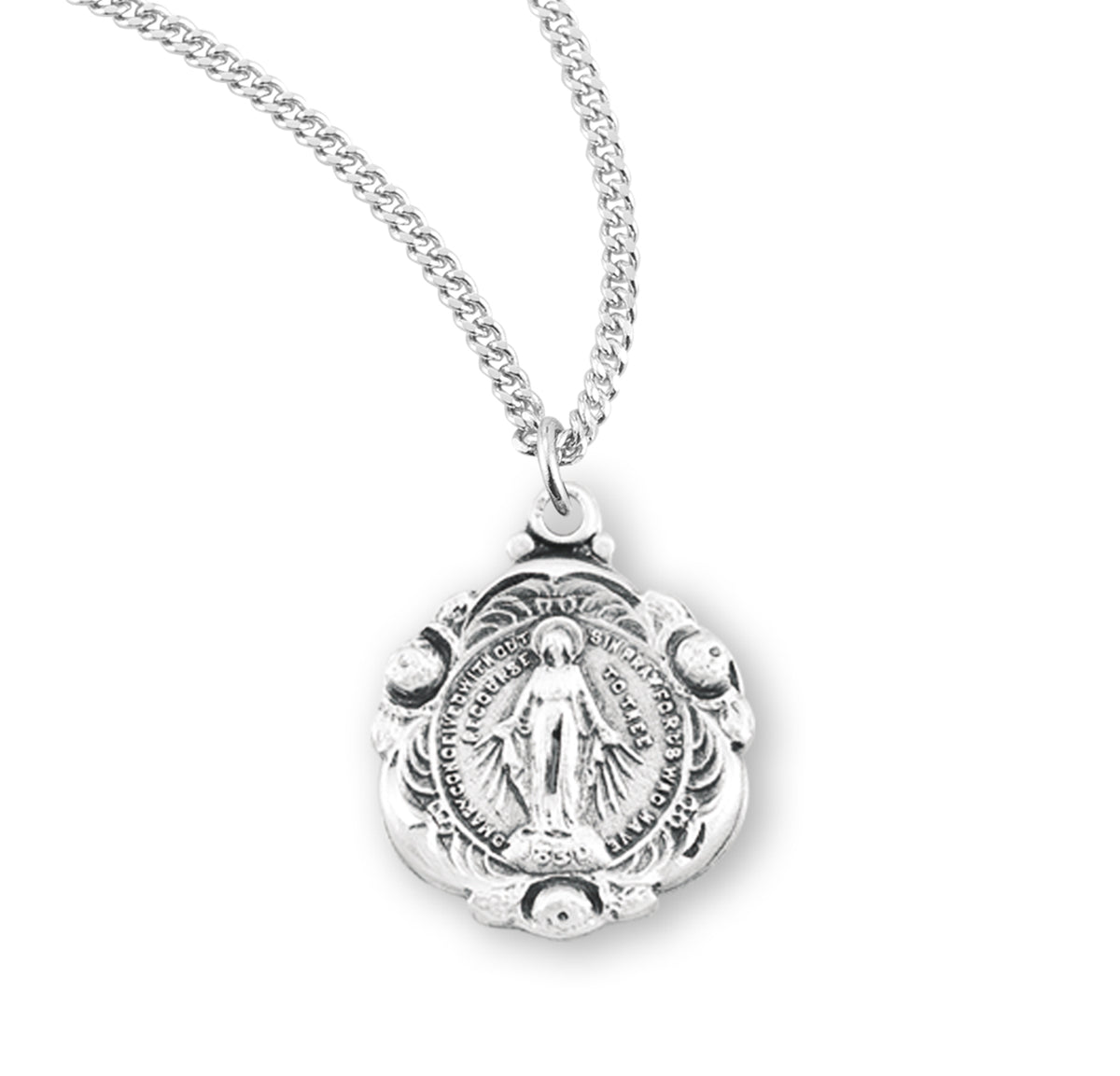 Sterling Silver Miraculous Medal
