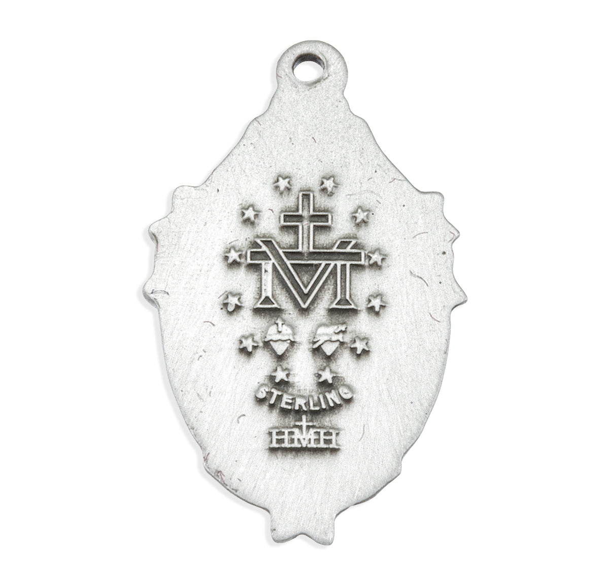Sterling Silver Ornate Miraculous Medal