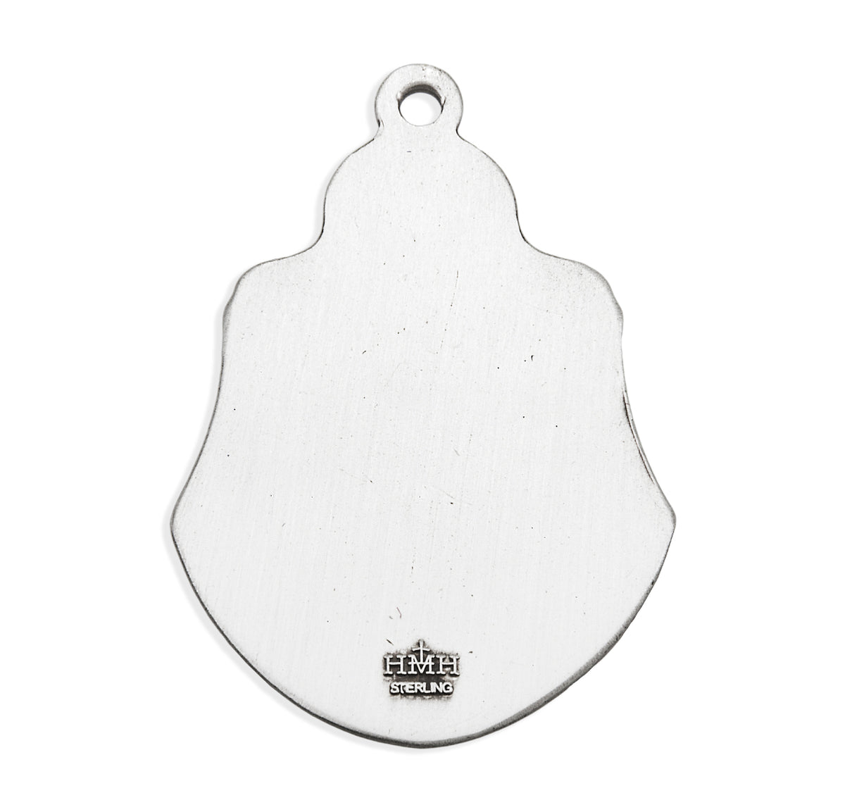Saint Sebastian "Patron of Athletes" Sterling Silver Badge Shape Medal