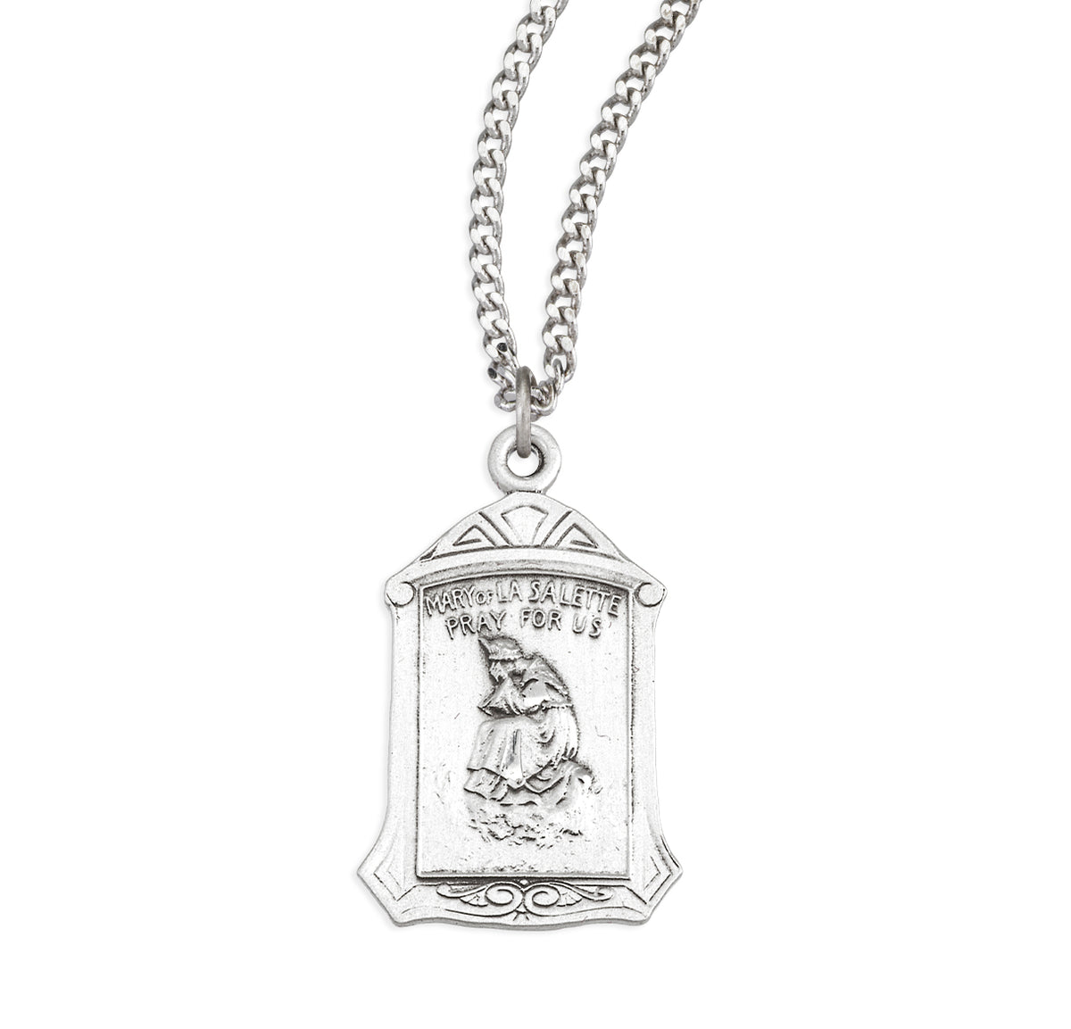 Sterling SIlver OL of LaSalette Medal