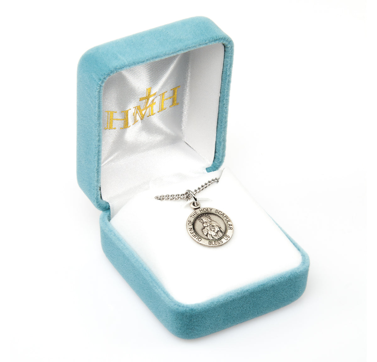 Sterling Silver Holy Scapular Medal