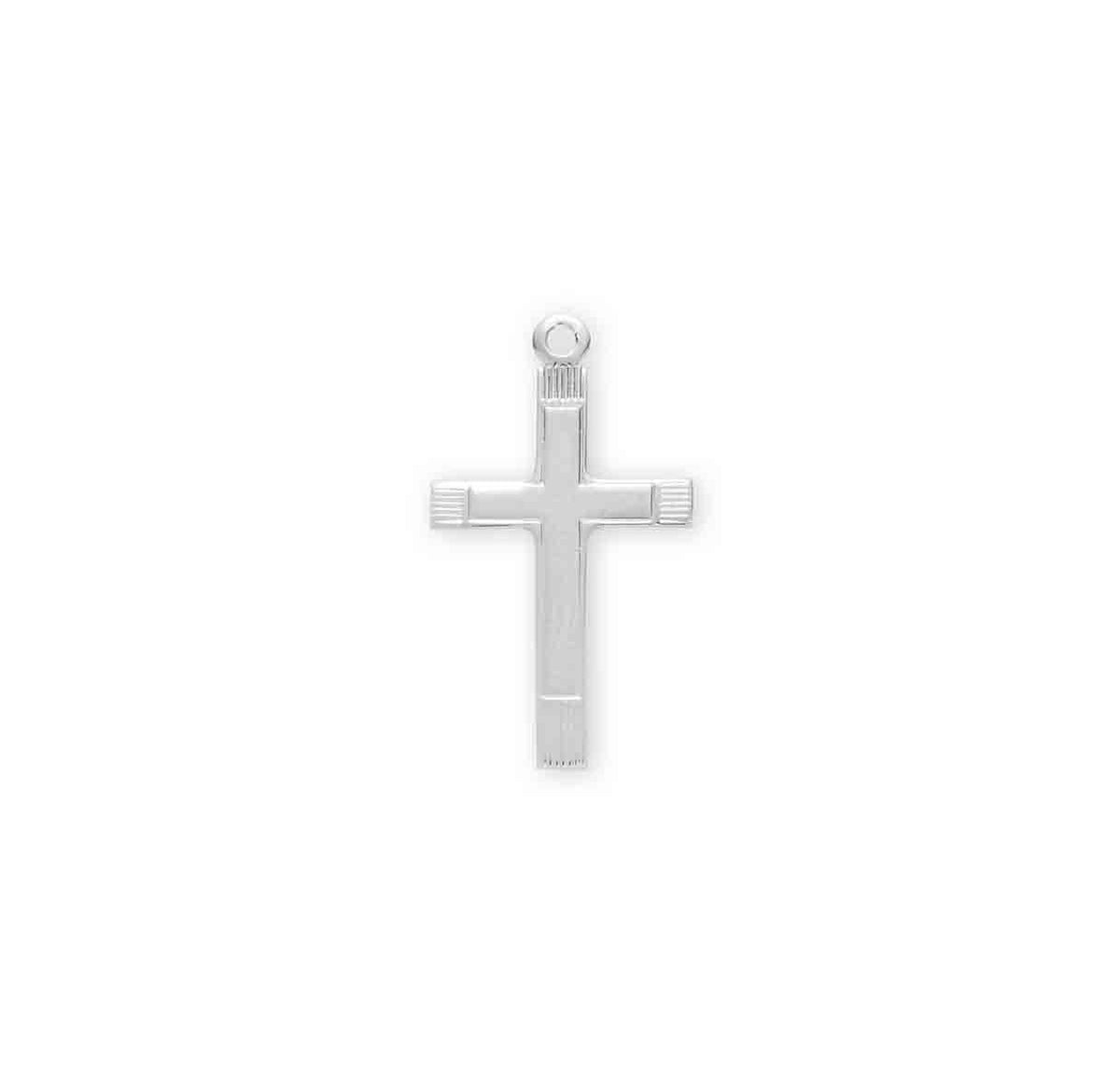 Fancy Sterling Silver Cross
