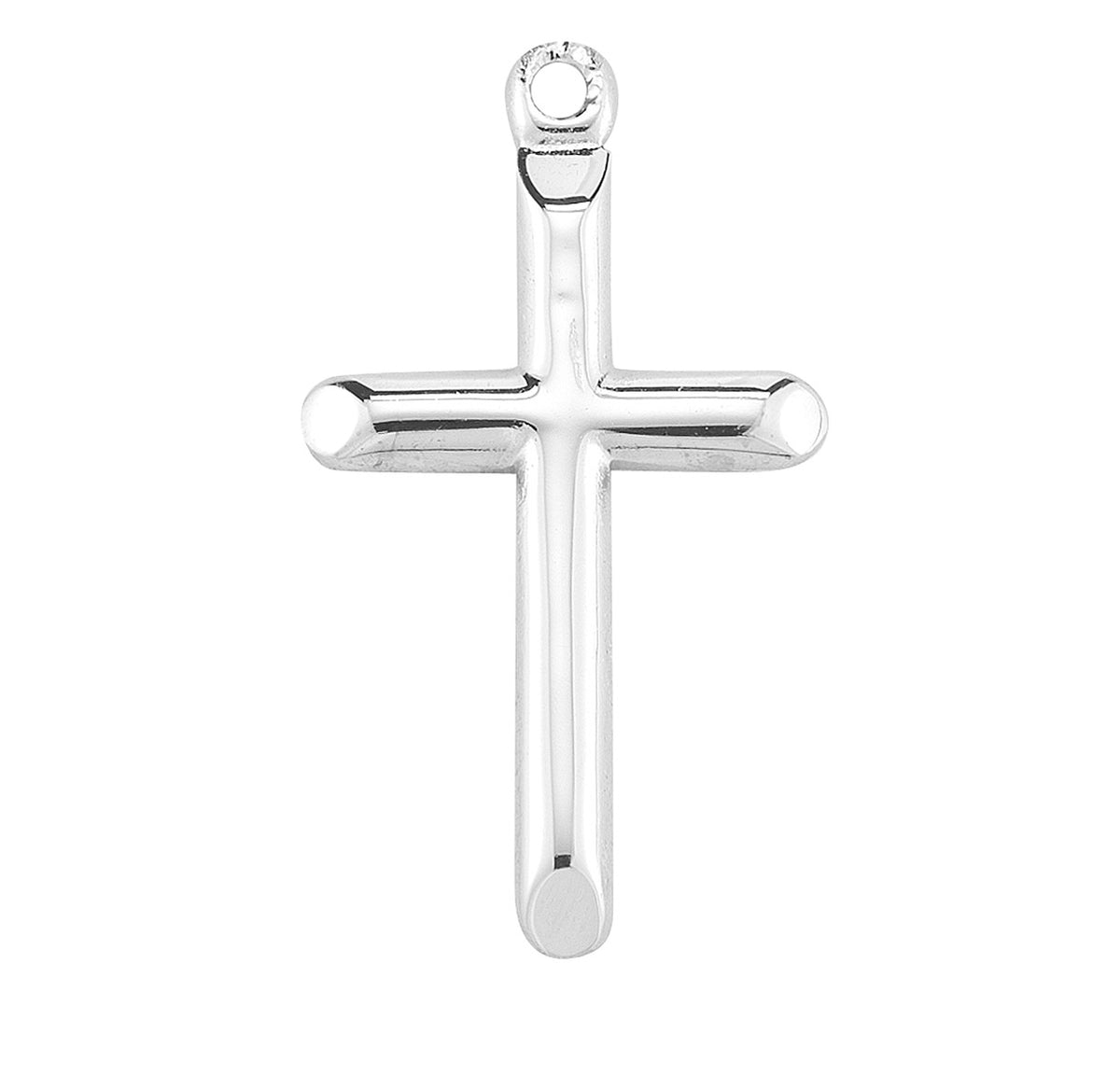 Sterling Silver High Polished Cross