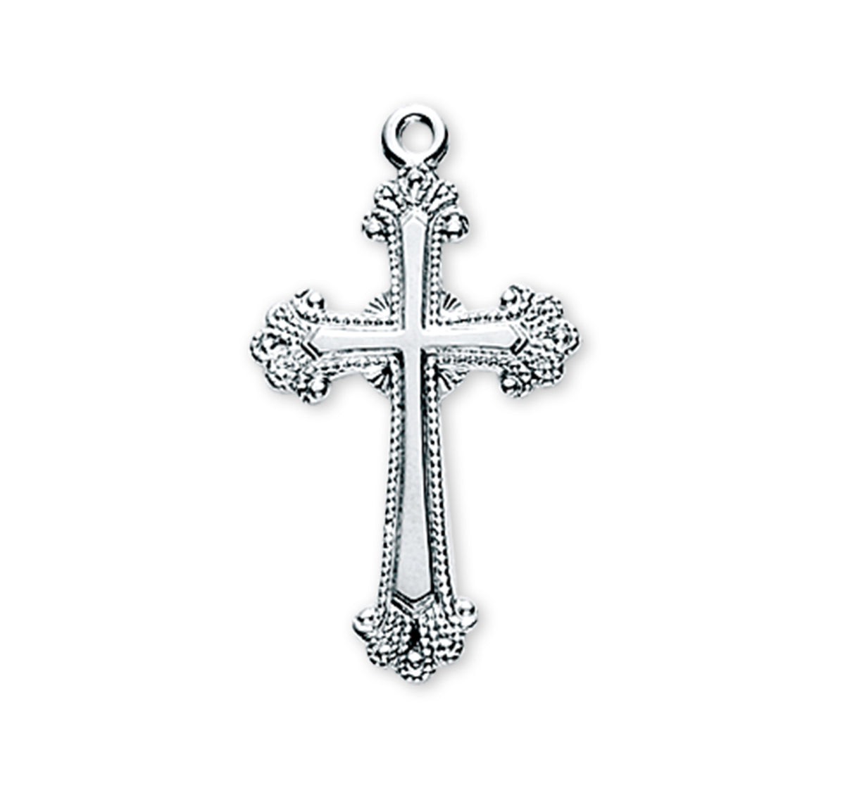 Sterling Silver Fancy Cross