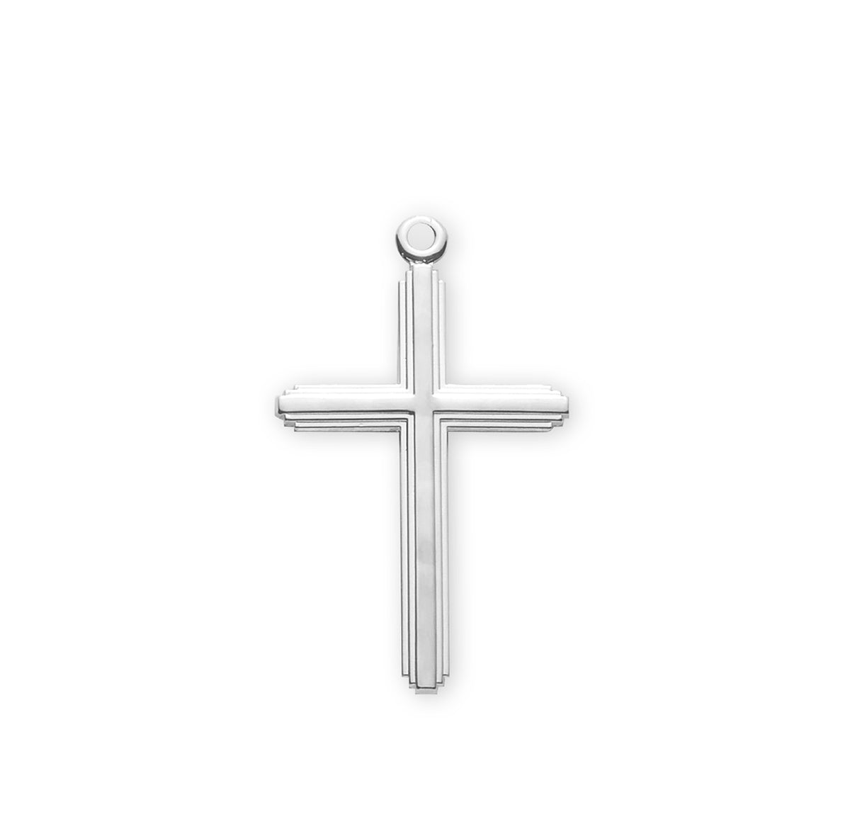Sterling Silver Inlay Cross