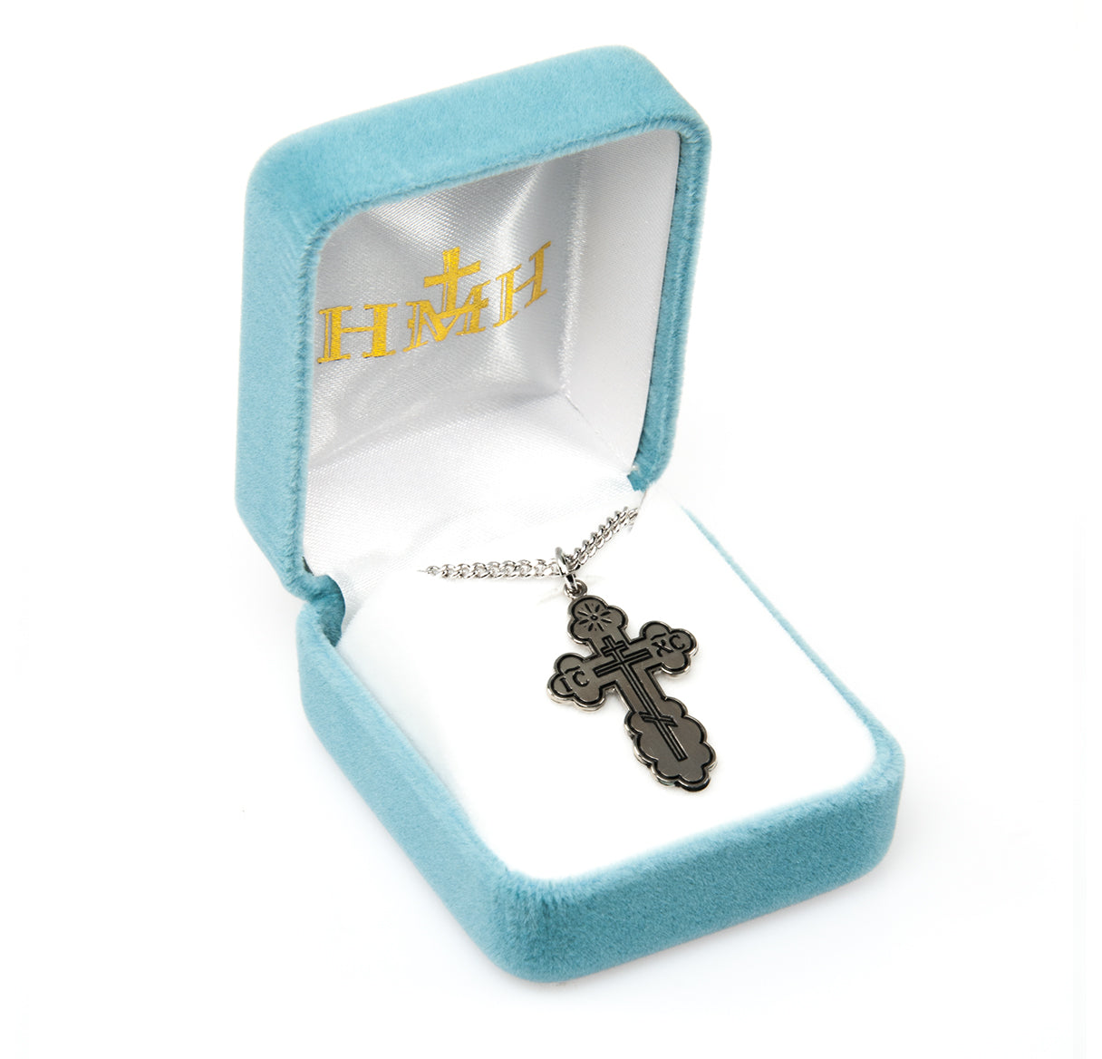 Sterling Silver Byzantine Cross