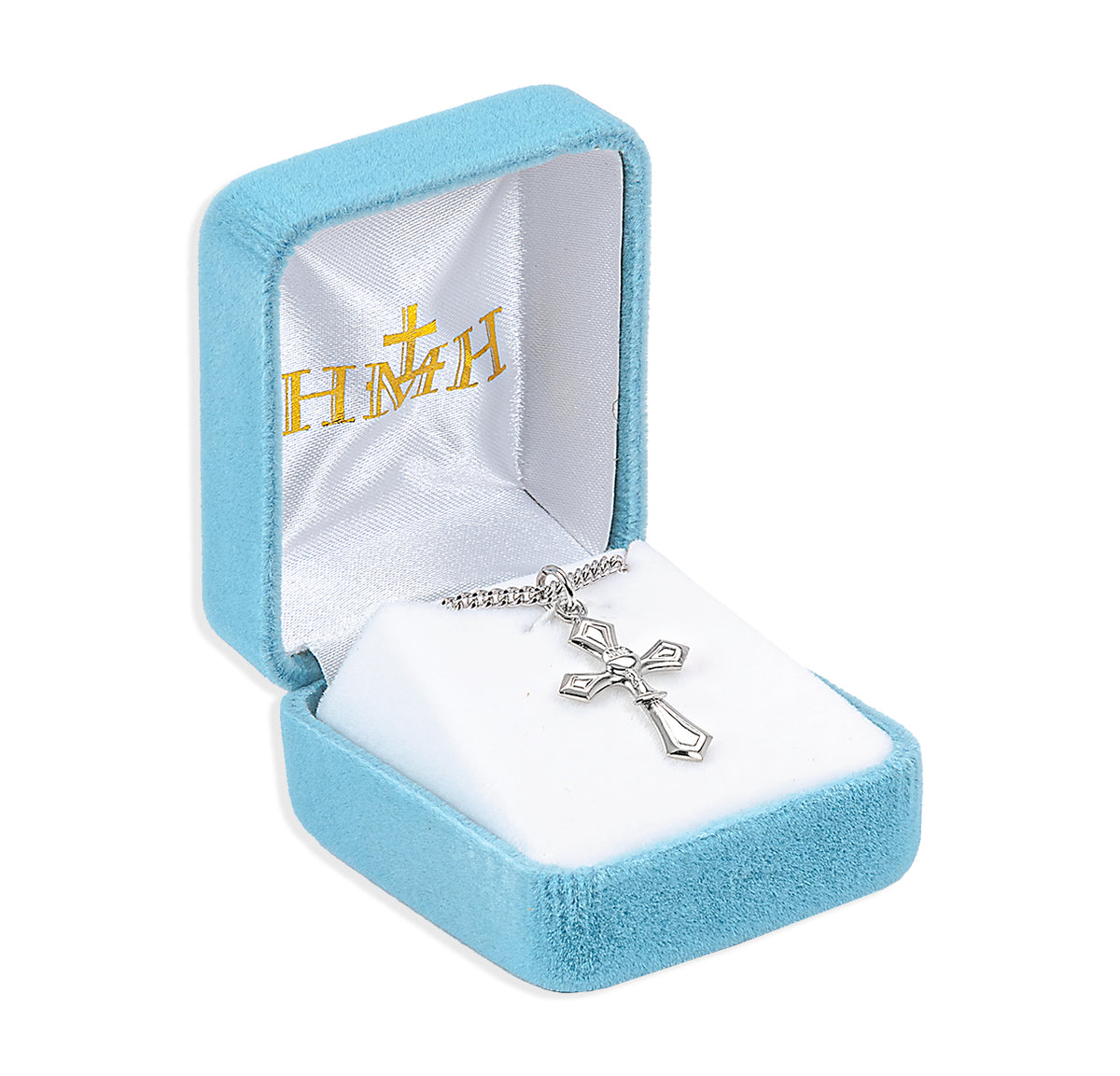 Sterling Silver Cross with a Chalice
