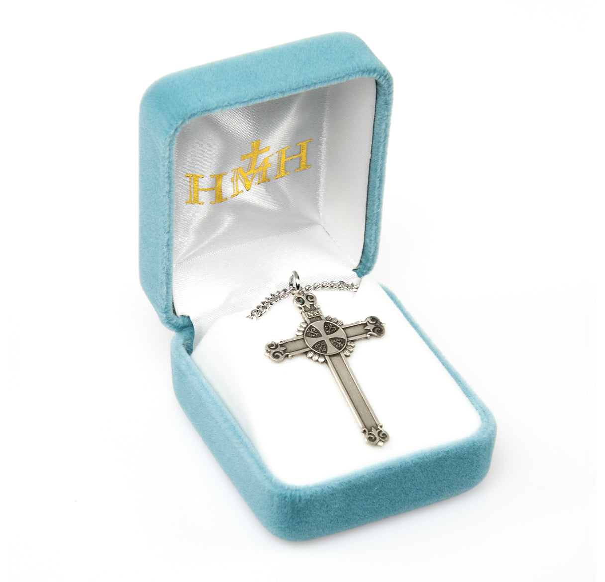 Sterling Silver Fancy Cross