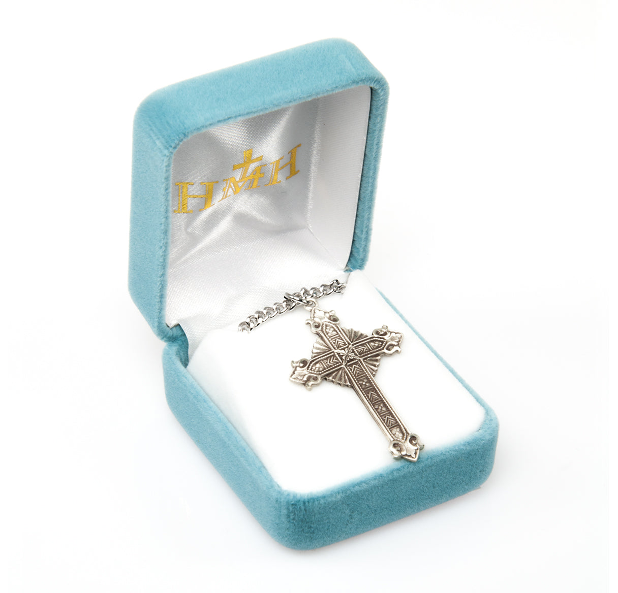 Sterling Silver Ornate Cross