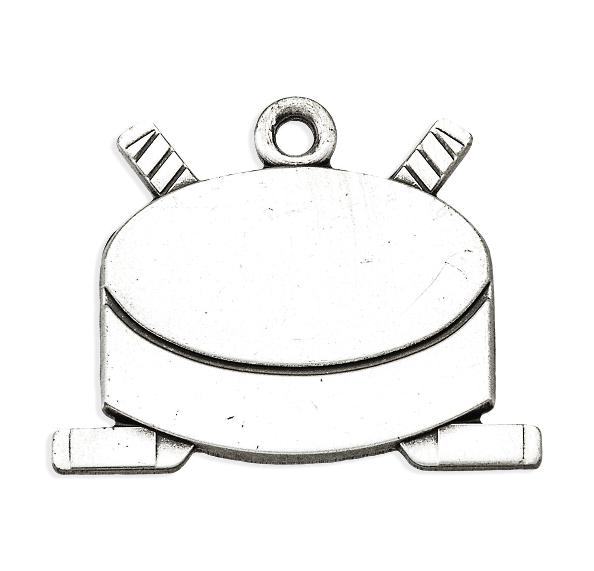 Lord Jesus Christ Sterling Silver Hockey Athlete Medal