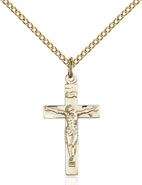 14kt Gold Filled Crucifix Pendant