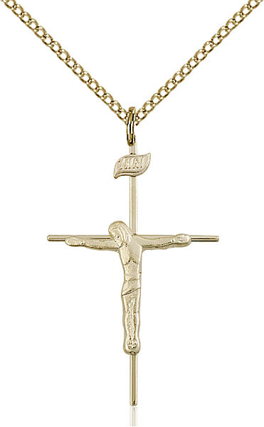 Gold Filled Crucifix Pendant