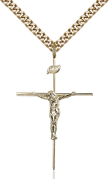 Gold Filled Crucifix Pendant