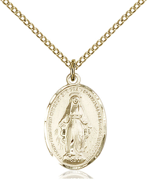 14kt Gold Filled Miraculous Pendant