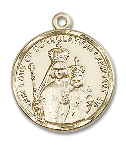 14kt Gold Our Lady of Consolation Medal