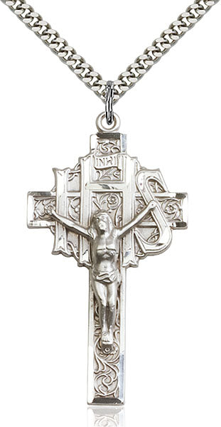Sterling Silver Crucifix Pendant