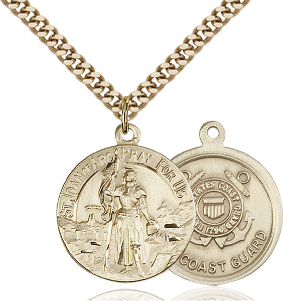 14kt Gold Filled Saint Joan of Arc Pendant