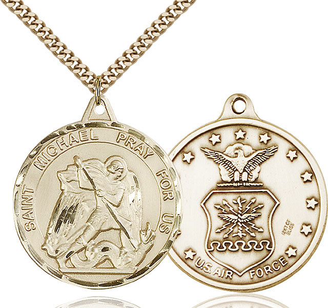 14kt Gold Filled Saint Michael Pendant