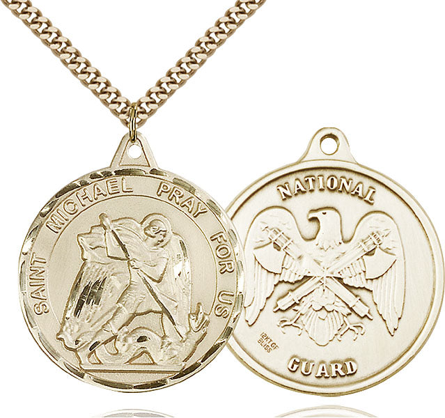 14kt Gold Filled Saint Michael Pendant