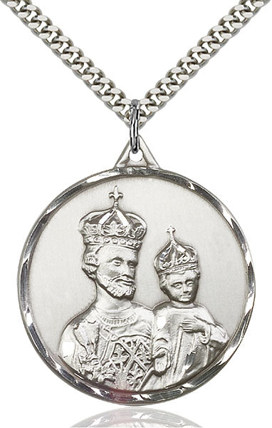 Sterling Silver Saint Joseph Pendant