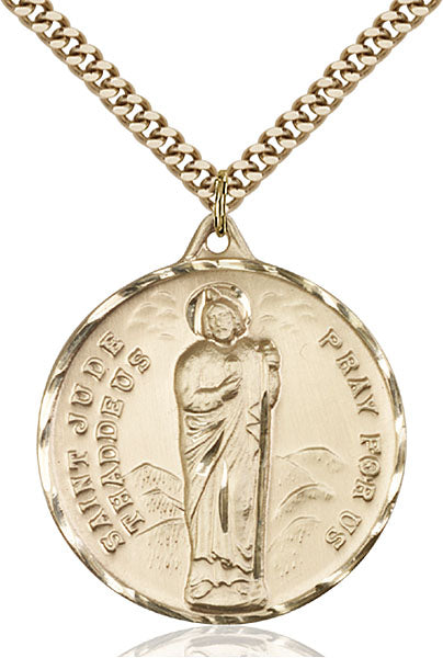 14kt Gold Filled Saint Jude Pendant