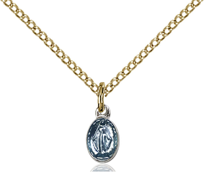 14kt Gold Filled Miraculous Pendant