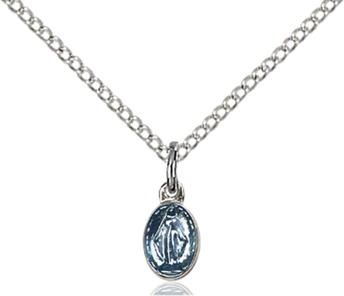 Sterling Silver Miraculous Pendant