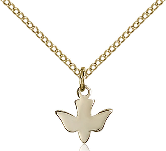 14kt Gold Filled Holy Spirit Pendant