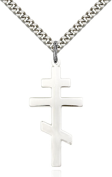 Sterling Silver Saint Andrew Pendant