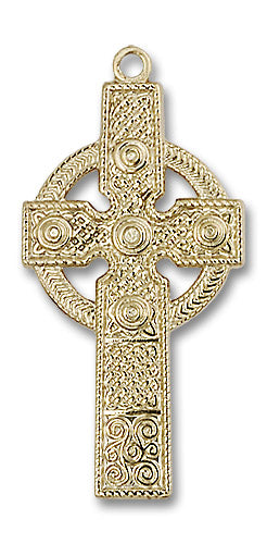 14kt Gold Kilklispeen Cross Medal