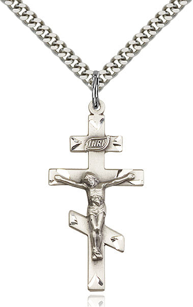 Sterling Silver Saint Andrew Pendant